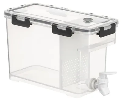 Image de Distributeur de boissons en plastique avec robinet, pour réfrigérateur