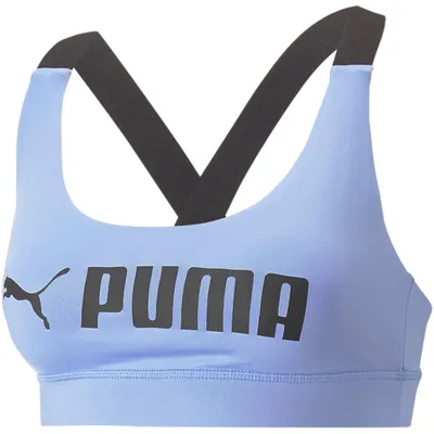Immagine prodotto di Reggiseno sportivo PUMA Mid Impact FIT da donna 28 - viola elettrico XS