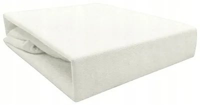 Produktbild von Piruu Frottee Spannbettlaken 160x200 cm Weiß