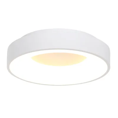 Image de Steinhauer - plafonnier - Ringlede - blanc - plastique métal - Ø 48cm - LED - 2563W