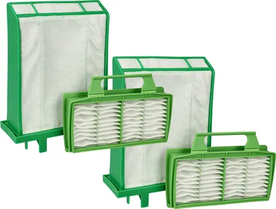 Produktbild von vhbw 2x Mikrofilter, 2x Hygieneschutzfilter kompatibel mit Sebo Airbelt K3, K1 Staubsauger