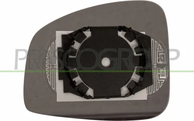 Produktbild von PRASCO Spiegelglas Außenspiegel Rechts für RENAULT Scénic III (JZ0/1) Beheizbar Konvex RN0367503