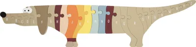 Obrázek produktu pro Písmeno puzzle pes