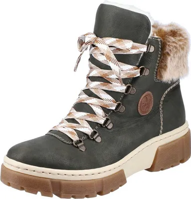 Produktbild von Rieker Schnürstiefel Grün
