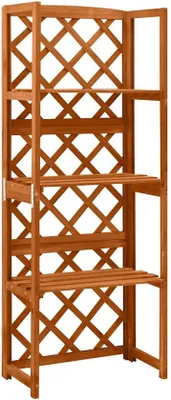 Image de Lames de treillis en bois massif 55 x 30 x 140 cm
