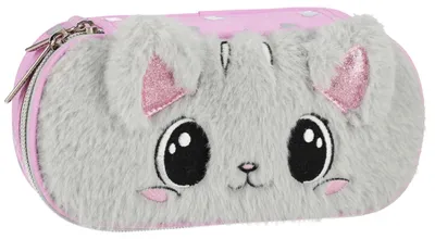 Image de Étui à crayons pour filles, avec motif chat
