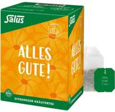 Produktbild von Salus Teegrüße Alles Gute! Gewürz-Kräutertee 15FB/27g