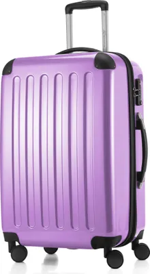 Image de HAUPTSTADTKOFFER - Alex - Valise à coque dure avec extension Valise de voyage Hardcase Check-In Luggage 15-20 kg, expandable Trolley glossy 65 cm, 74 L,Lilas