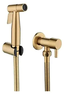 Produktbild von Sprühgerät-Set, Edelstahl-Badezimmer-Duschkopf-Set, Zubehör-Wasserhahn-Set, Hochdruck-Duschkopf, Handbrause, Edelstahl-Toilettenwasserhahn-Sprüher