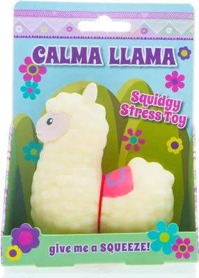 Obrázek produktu pro Antistresový míček "Calma Llama" – ideální pro odbourávání stresu a zmírňování úzkosti