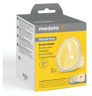 Image de Tétine Symphony mains libres Medela, 27 mm, 1 pièce
