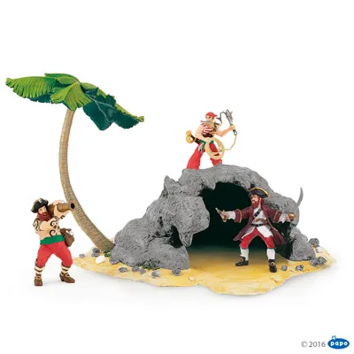 Image de Papo 60252 - Set de jeu - Die Pirateninsel