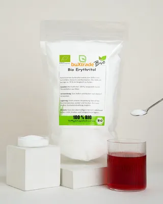 Produktbild von 500 g Bio Erythritol | Erythrit | Süßungsmittel