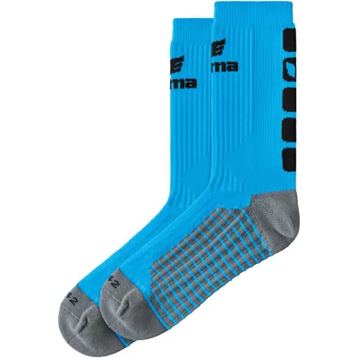 Image de Erima Classic 5-C Chaussettes de Sport - Curaçao / Noir