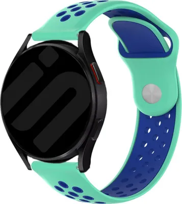 Produktbild von Strap-it Samsung Galaxy Watch 6 - 40mm Sport Armband (Aqua/Blau)