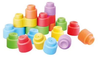 Image de Quercetti Momy Soft Building Blocks - 28dlg.