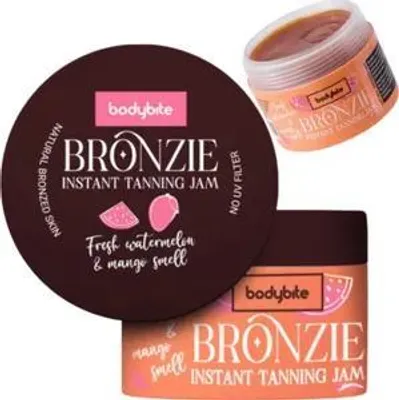 Obrázek produktu pro Bodybite Bronzie krém urychlující opalování 200 ml, krém na tělo, pro slunce i solárium, pečující složení
