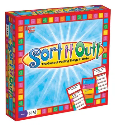 Familienspiel: Sortier es aus – für 2-6 Spieler