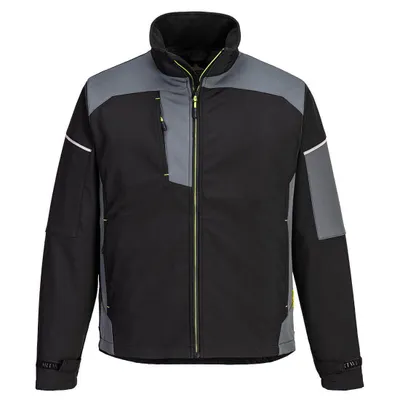 Image de Veste Softshell Pw3 (3l) - L - Noir/ Zoom Gris - Portwest