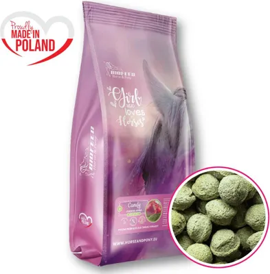 Produktbild von Pferdeleckerlis Spirulina Getrocknetes Apfel Ohne Farbstoffe