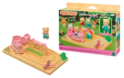 Immagine prodotto di Sylvanian Families Baby Abenteuer Zug, Spielset, Figur, Spielzeug, Kinder, 5320
