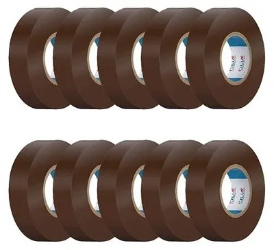 Zdjęcie produktu dla Taśma elektryczna PVC 19 mm x 25 m samogasnąca izolacyjna 10 sztuk