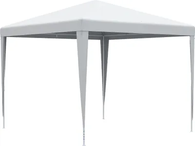 Produktbild von Outsunny Pavillon Partyzelt Faltpavillon Gartenzelt Festzelt wetterfest 2,7x2,7m
