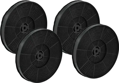 Produktbild von vhbw 4x Aktivkohlefilter Ersatz für PKM CF100 C04 für Dunstabzugshaube - 17,5 cm