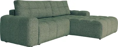 Produktbild von home24 Ecksofa mit Schlaffunktion - Strukturstoff