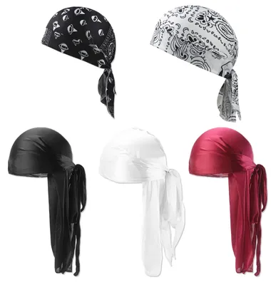 Productafbeelding van Set van 5 Multicolour Durags van Polyester