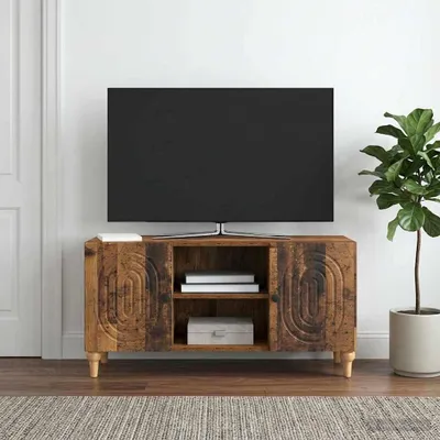Produktbild von vidaXL TV-Schränk Altholz 102 x 34,5 x 50 cm Holzwerkstoff