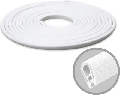 Obrázok produktu pre Universal Car Door Edge Scratch Protector 10M Strip tesnenie Guard Trim Automobile Stickers White 5 metrov