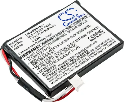 Obrázek produktu pro TECHTEK Baterie kompatibilní s [Switel] DF891, pro [AEG] Fame 510, pro [TeXet] TX-D7950 nahrazuje 0829, pro 0837, pro DLP413239