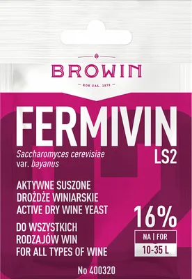 Produktbild von Browin Weinhefe Fermivin Ls2, 7 G