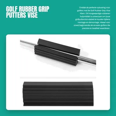 Immagine prodotto di Morsetto per putter da golf - Resistente agli urti - Antiscivolo - Leggero - 8,8 cm