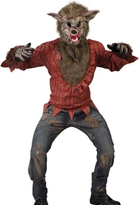 Produktbild von Werwolf Kostüm für Herren Gr. M/L, Größe:L