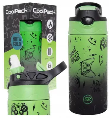 Produktbild von Trinkflasche, Thermosflasche, 350 Ml, Für Die Schule, Für Kinder, Coolpack Für Kinder