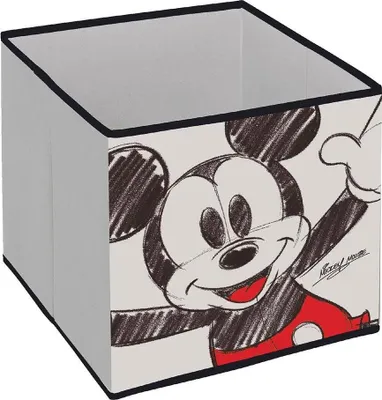 Produktbild von Mickey Mouse Aufbewahrungswürfel 31x31x31 Cm Durchsichtig  Durchsichtig One Size