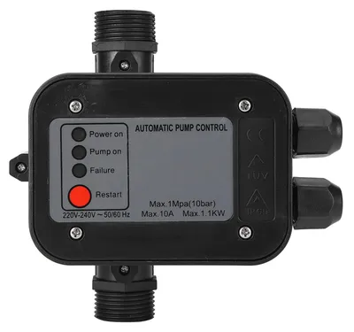 Obrázek produktu pro Automatický tlakový spínač pro vodní čerpadla - 220V - Maximální tlak 10Bar