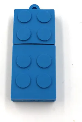 Produktbild von Onlineworld2013 Baustein Spielzeug in Blau Funny USB Stick 128 GB USB 3.0