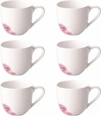 Produktbild von Villeroy & Boch Rose Garden Mokka-/Espressoobertasse 6er Set 70ml
