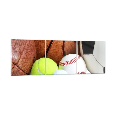 Produktbild von Bilder auf glas - Fußball Ball Sport Golf - 120x40cm - Glasbilder - Wandbilder - Kunstdruck - zum Aufhängen bereit - Wanddekoration aus Glas - Glas Bilder - Wandbild auf Glas - GCA120x40-2793