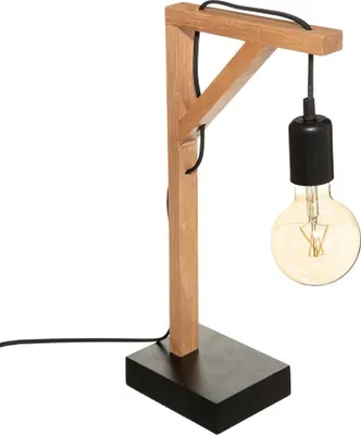 Image de Eazy Living Tischlampe Huy Holz
