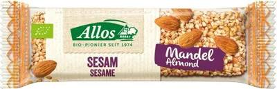 Produktbild von Allos Sesam-Mandel Riegel -- 30g