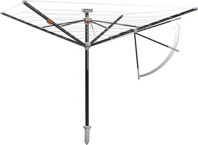 Produktbild von Juwel Wäschespinne Futura Elegant XXL LIFT, Hähenverstellung, 5-6 Wäscheladungen