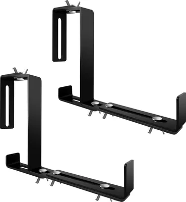 Produktbild von Verstellbare Fensterbankhalterungen für Pflanzenkästen - Für Terrasse, Garten, Zaun, Pergola Balkon