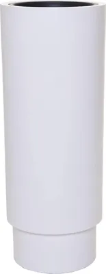 Immagine prodotto di Vaso da fiori ESCADA in fibra di vetro, bianco, 35x90 cm