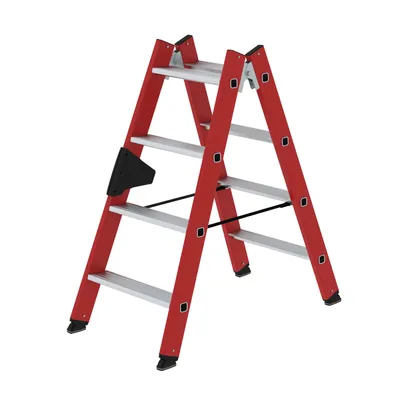 Produktbild von MUNK Kunststoff-Stehleiter 2x4 Stufen