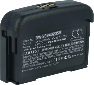 Produktbild von vhbw Akku kompatibel mit Sennheiser SpeechLine Digital Wireless SL Bodypack DW Digitales Funksystem, Taschensender (1800 mAh, 3,7 V, Li-Ion)