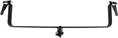 Produktbild von Stativ und Lampenhalter von Staffa und Falcon Eyes für die Daylight-Lampe DFL-552, Farbe: Schwarz. Mit verstellbaren Griffen